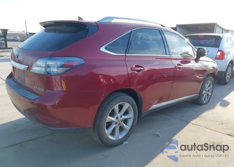 2012 Lexus Rx 350 from USA, damaged, VIN 2T2ZK1BA3CC085886